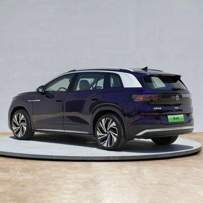 VW Id6x 4wdの電気自動車の単一の速度の変速機単一モーター7 Seater Suv EEC Coc