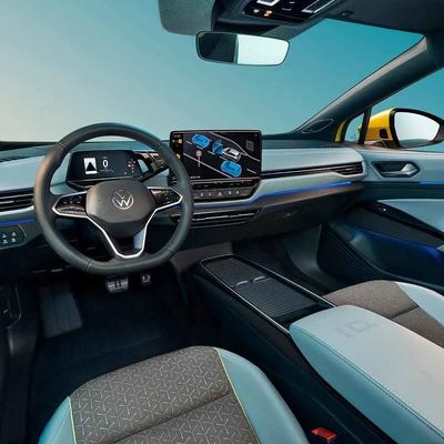 自動標準的な自動車EV SUVフォルクスワーゲンID4 X家族のための範囲600のKmの駐車する
